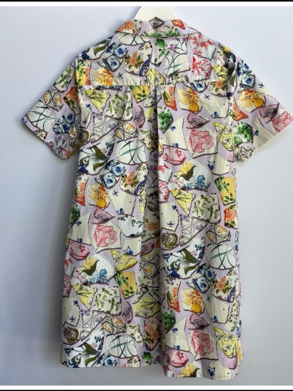NWT Anthropologie The Pollie Short-Sleeve Swing Tunic Mini Dress M - Picture 5 of 15
